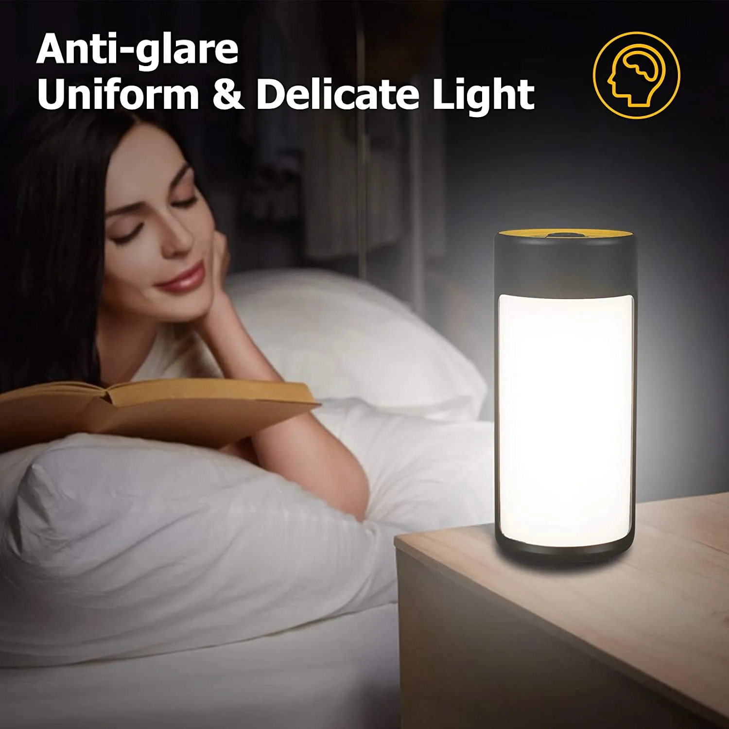 2-Pack: Rechargeable LED Camping Lantern