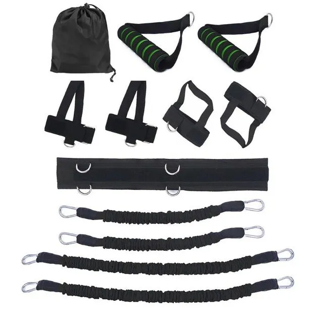 25LBC Body Band Exercise Belt For Jump Training Leg Workout Boxing Fitness Exercise Bouncing trainer for Men and Women