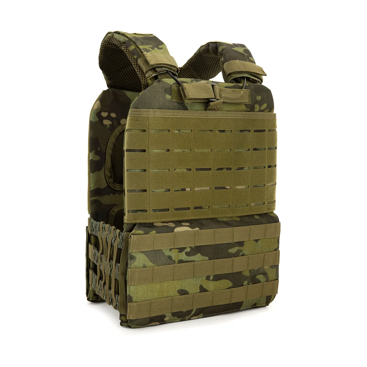 BeyondRX Weighted Vest - Multicam Green