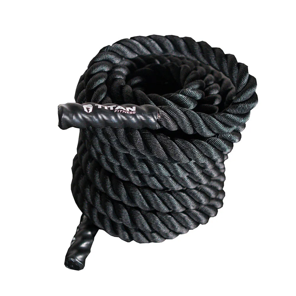 Black Poly Dacron Battle Ropes