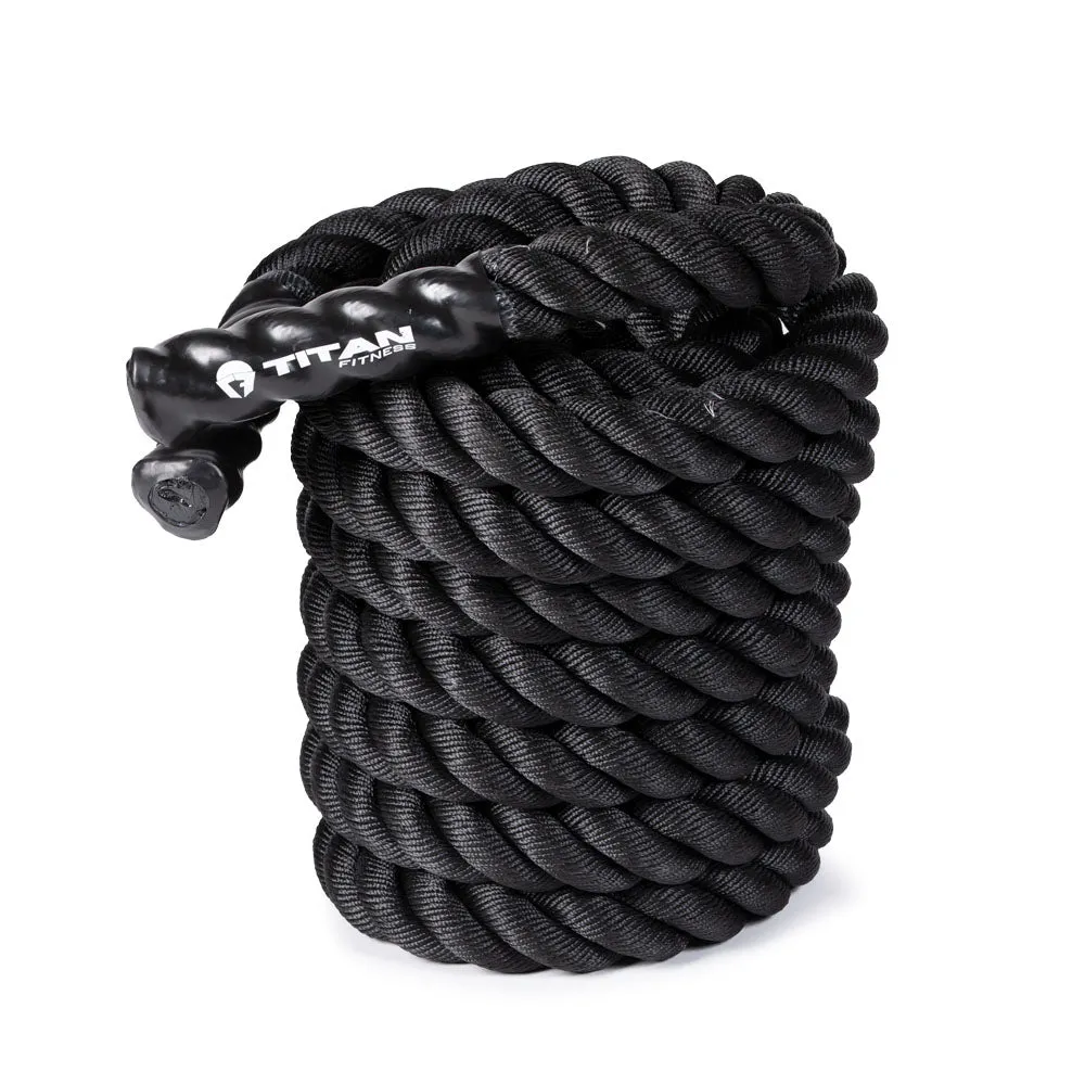Black Poly Dacron Battle Ropes