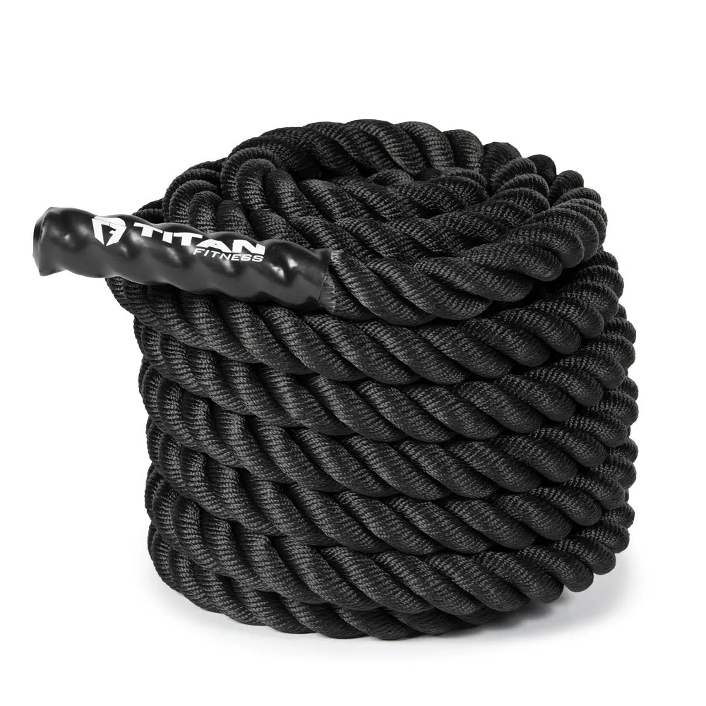 Black Poly Dacron Battle Ropes