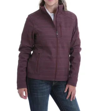 Cinch Ladies Jacket Burgundy