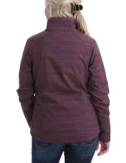 Cinch Ladies Jacket Burgundy