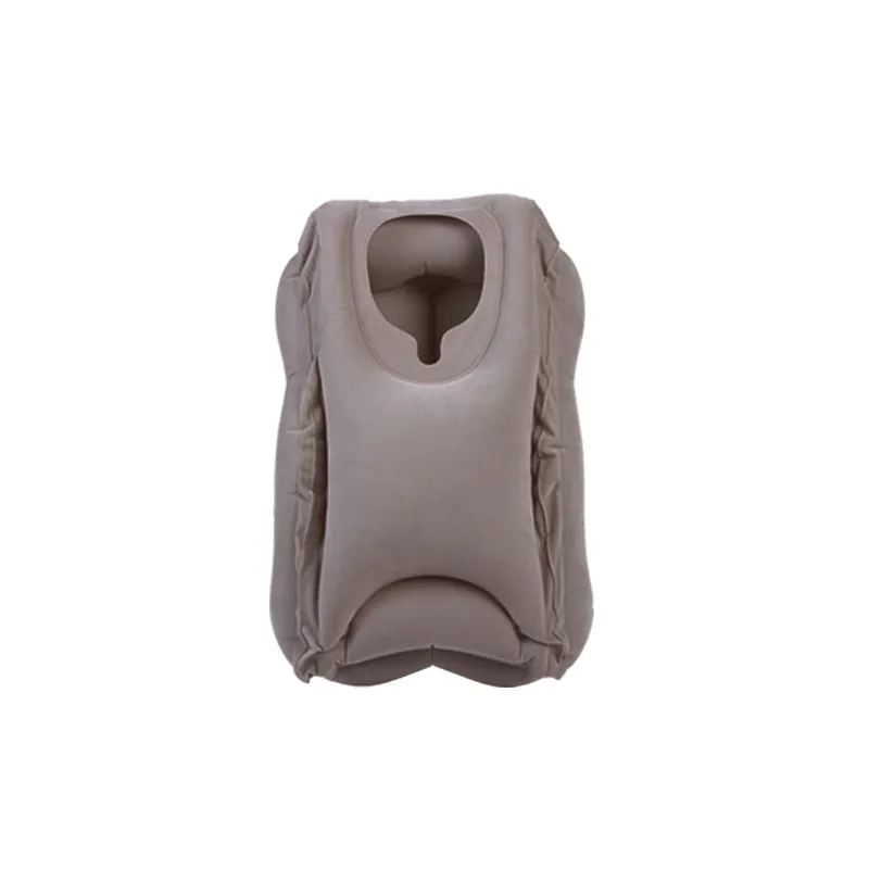 DISCOVERY ADVENTURES INFLATABLE TRAVEL PILLOW,MULTI FUNCTIONAL TRAVEL NECK PILLOW FOR AIRPLANE TO AVOID NECK AND SHOULDER PAIN,SUPPORT HEAD,NECK,USED FOR SLEEPING REST, AIRPLANE AND HOME USE
