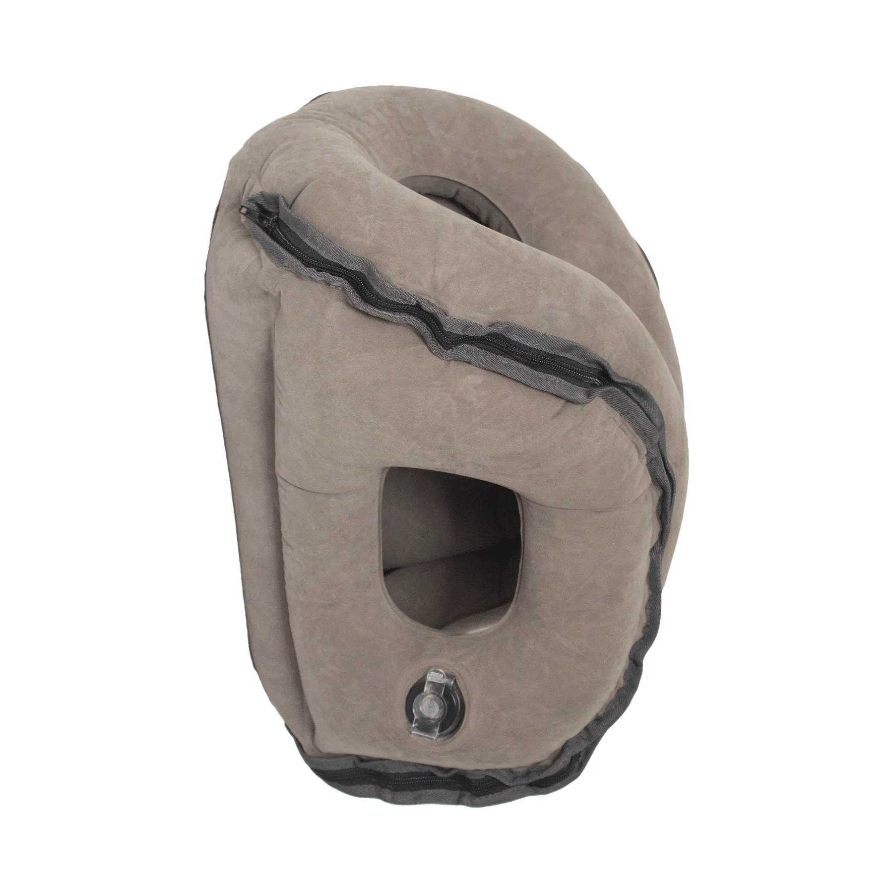 Iconix Multi-functional Inflatable Travel Pillow with Zip