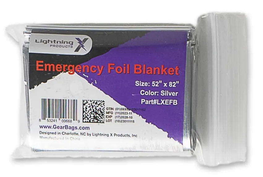 Lightning X Emergency Mylar Space Blanket