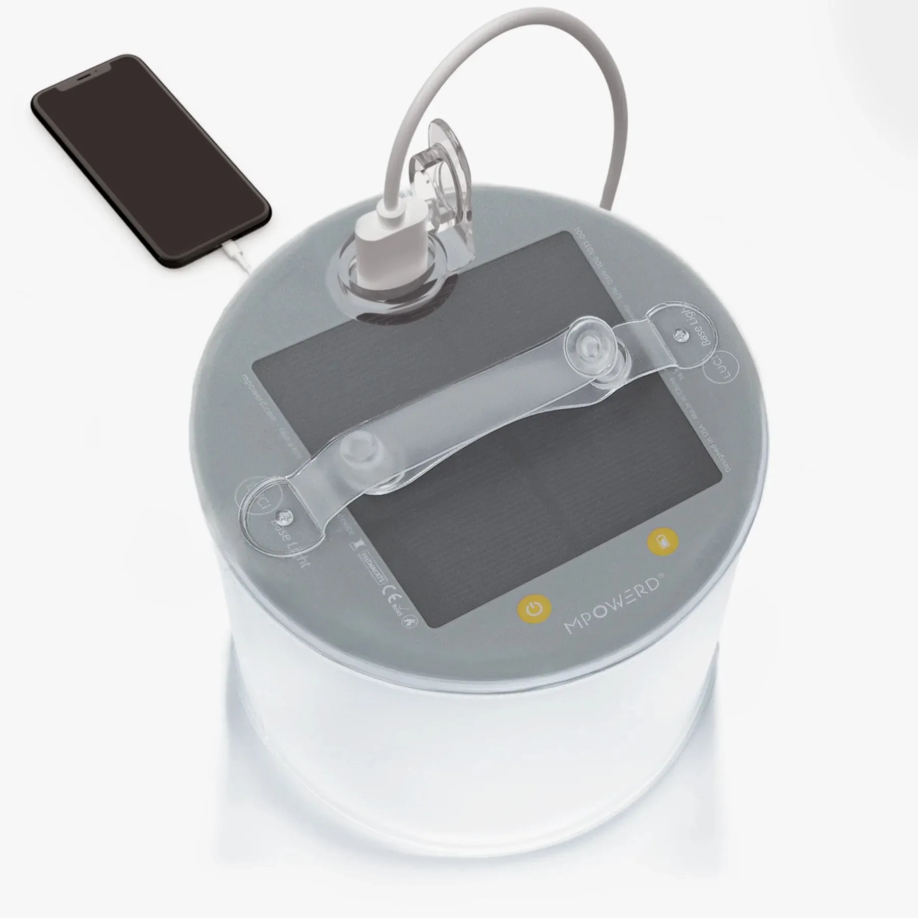 Luci Base Light Inflatable Solar Light With Phone charger