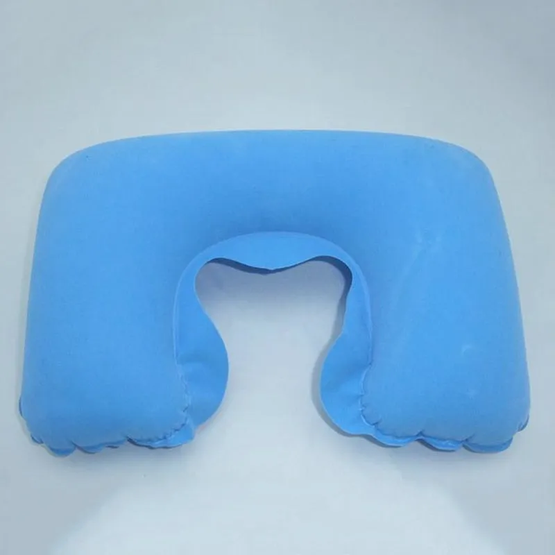 Portable Inflatable U-shape Neck Pillow  for Travel