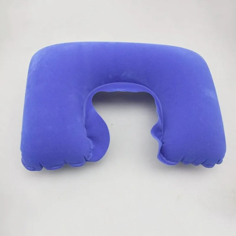 Portable Inflatable U-shape Neck Pillow  for Travel