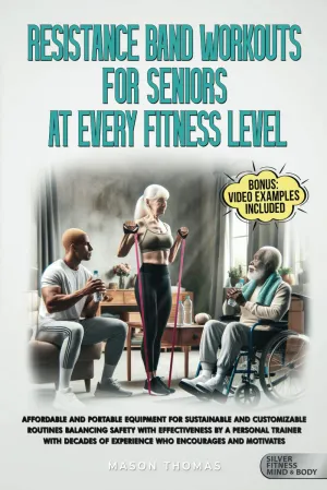 Resistance Band Workouts for Seniors at Every Fitness Level: Affordable and Portable Equipment for Sustainable and Customizable Routines That Balance ... Health, and Mobility for Life After 60) Paperback  April 12, 2024
