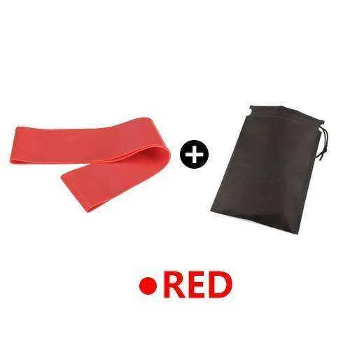 Resistance Elastic Fitness Bands Yoga Exercise Rubber Workout