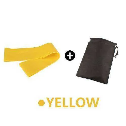 Resistance Elastic Fitness Bands Yoga Exercise Rubber Workout