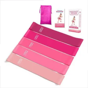 Resistance Elastic Fitness Bands Yoga Exercise Rubber Workout