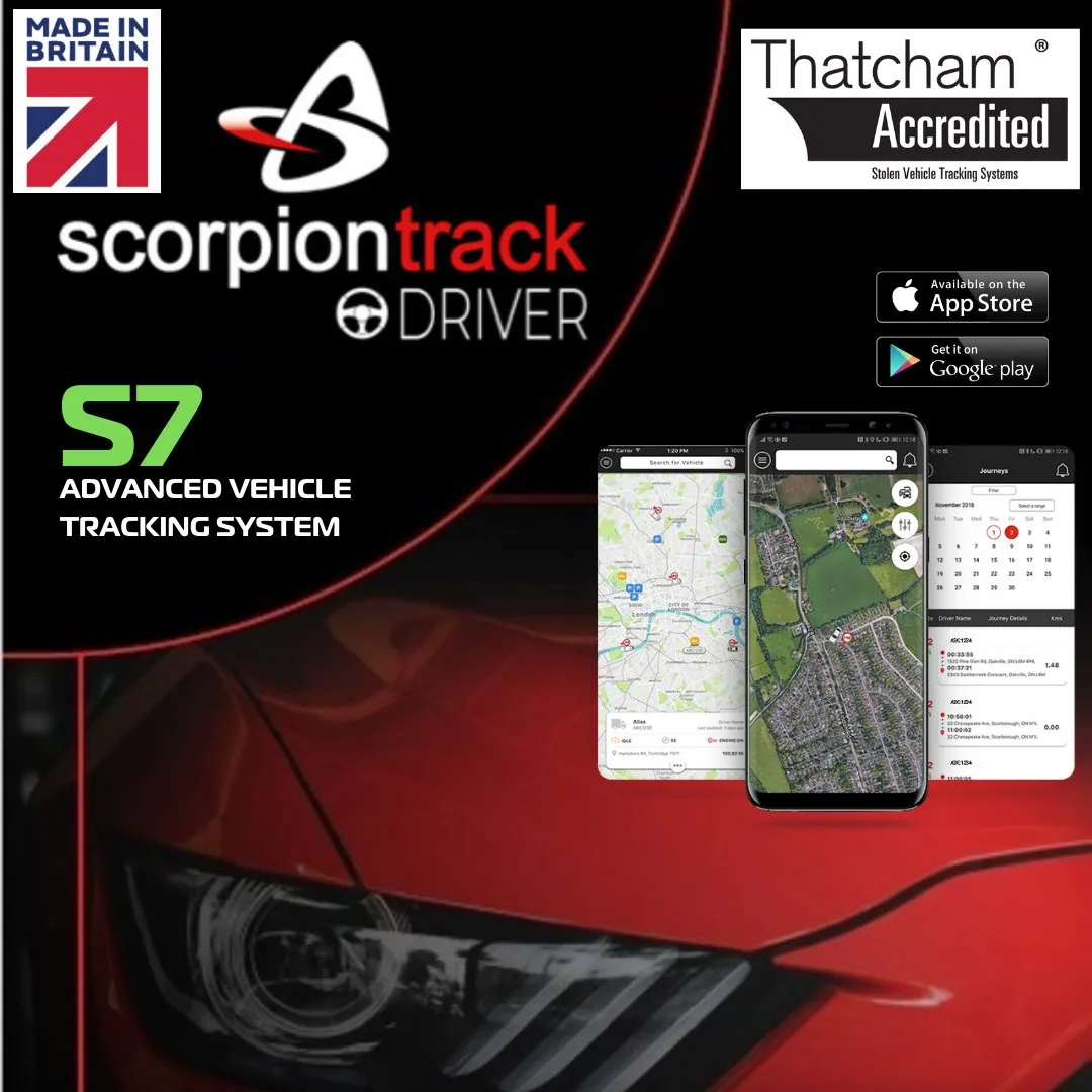 Scorpion DEFENDER S7 Tracker and Alarm