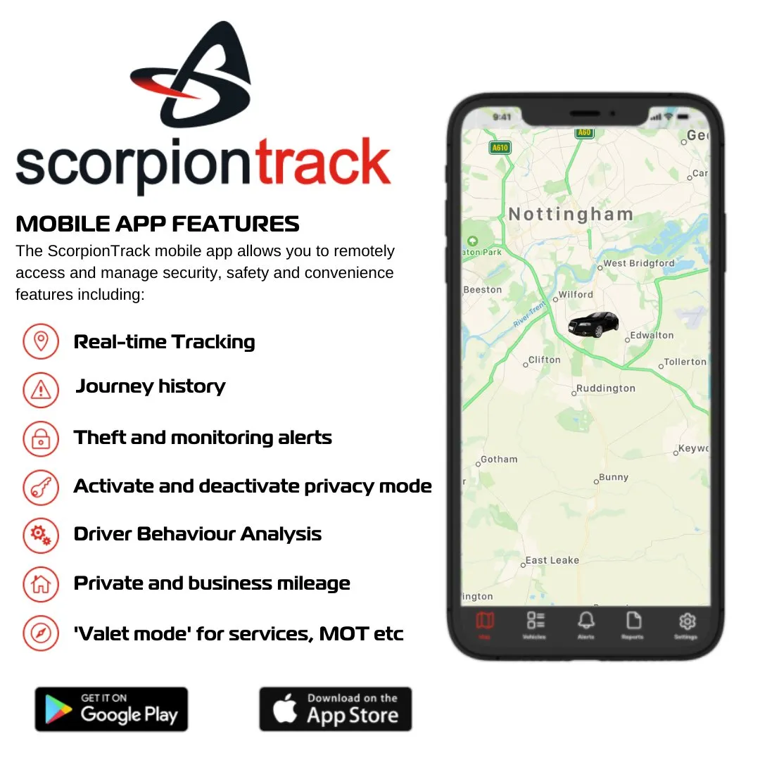 Scorpion DEFENDER S7 Tracker and Alarm