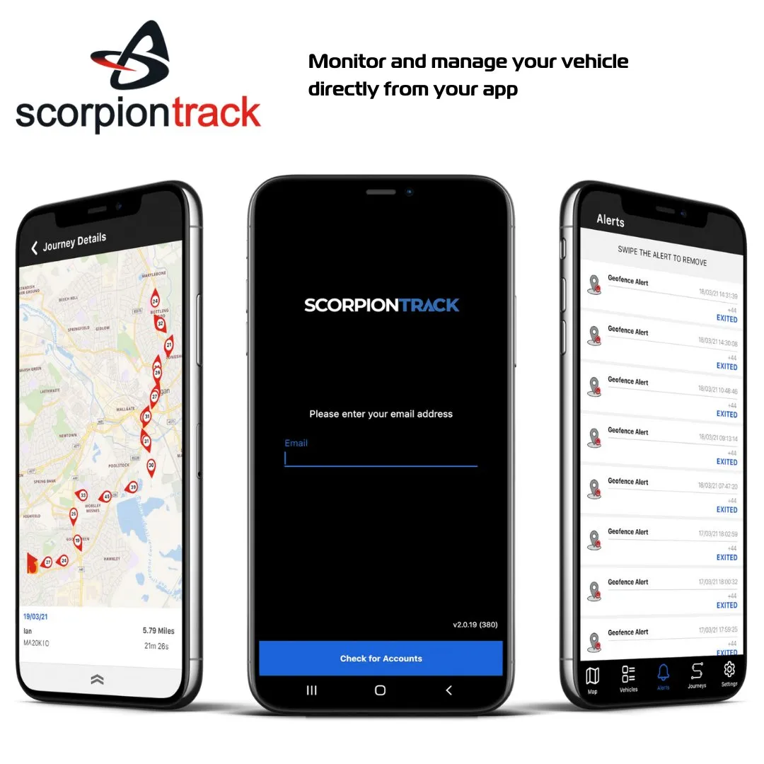 Scorpion DEFENDER S7 Tracker and Alarm