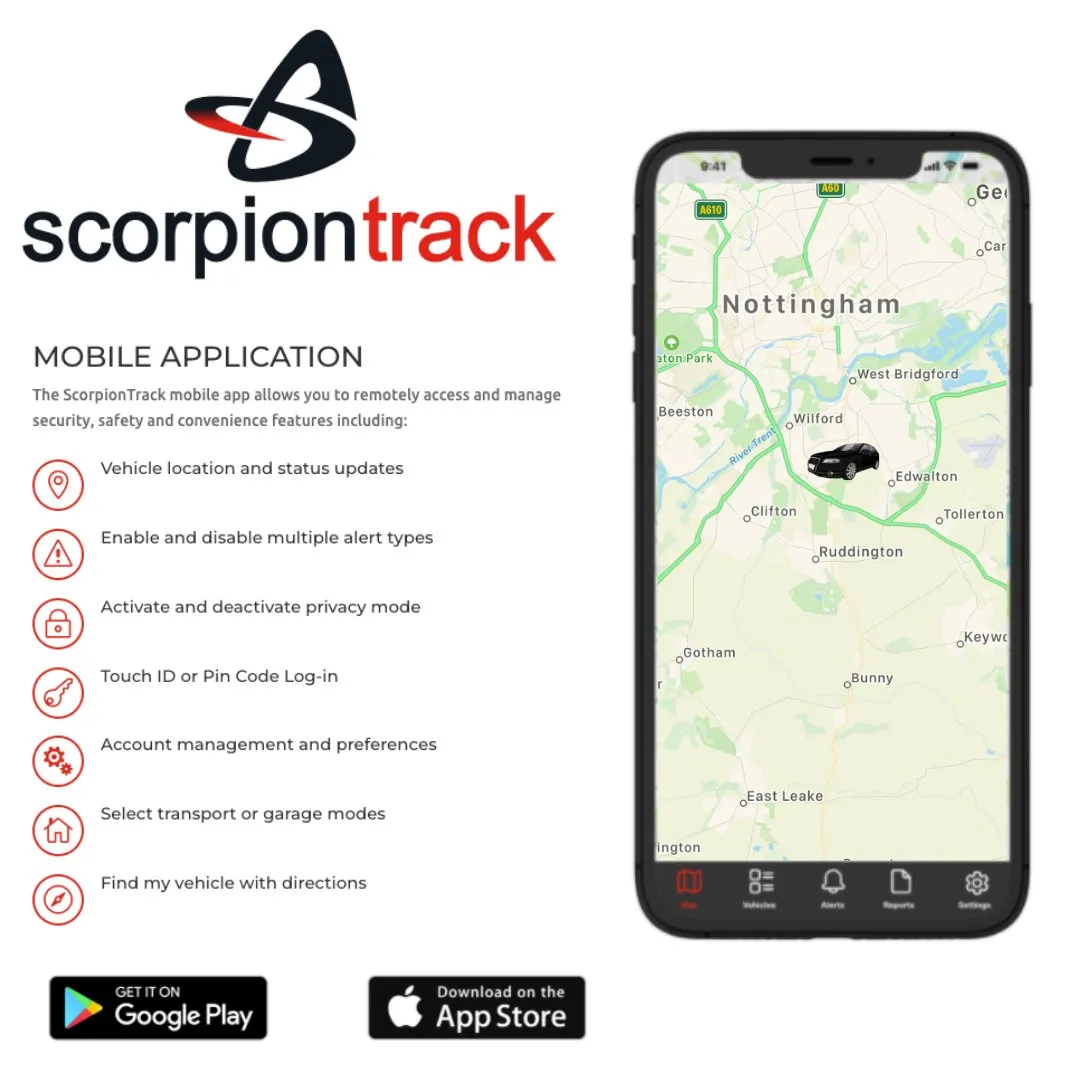 Scorpion DEFENDER S7 Tracker and Alarm