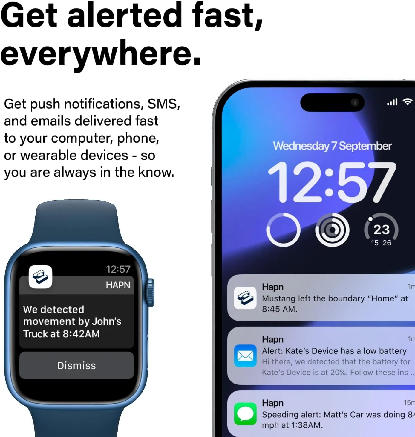 Spytec GPS Mini GPS Smart Tracker for Vehicles, Cars, Trucks, Loved Ones, GPS Tracker Device for Kids & Weatherproof Magnetic Case, Unlimited Updates, Real-Time GPS Tracking, USA Made Tech