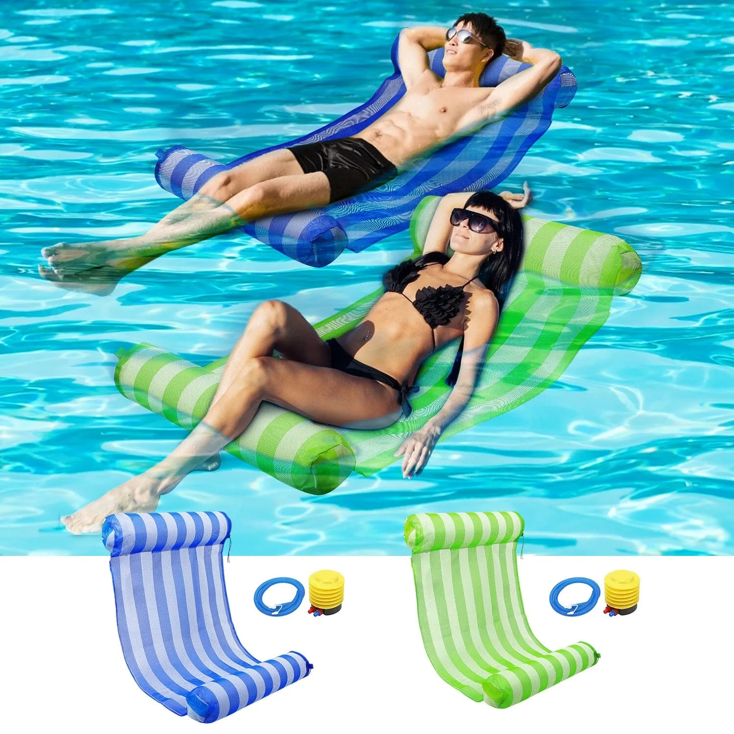 Swimming Pool Float Hammock Inflatable