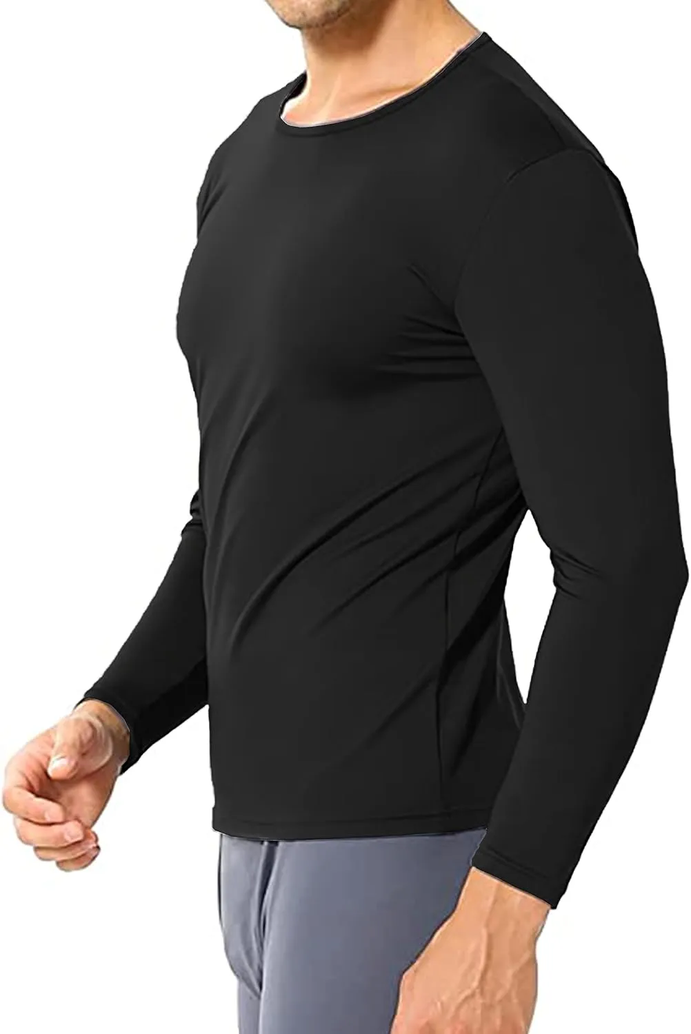 Therma Pro Thermal Shirt for Men Long Sleeve Thermal Compression Tops for Men Base Layer Cold Weather