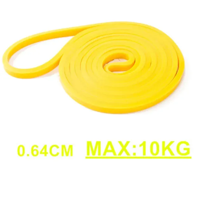Tough Latex Resistance Band Elastic Exercise Strength Pull-Ups Auxiliary Band Pilates Gym Fitness Equipment Strengthening Train
