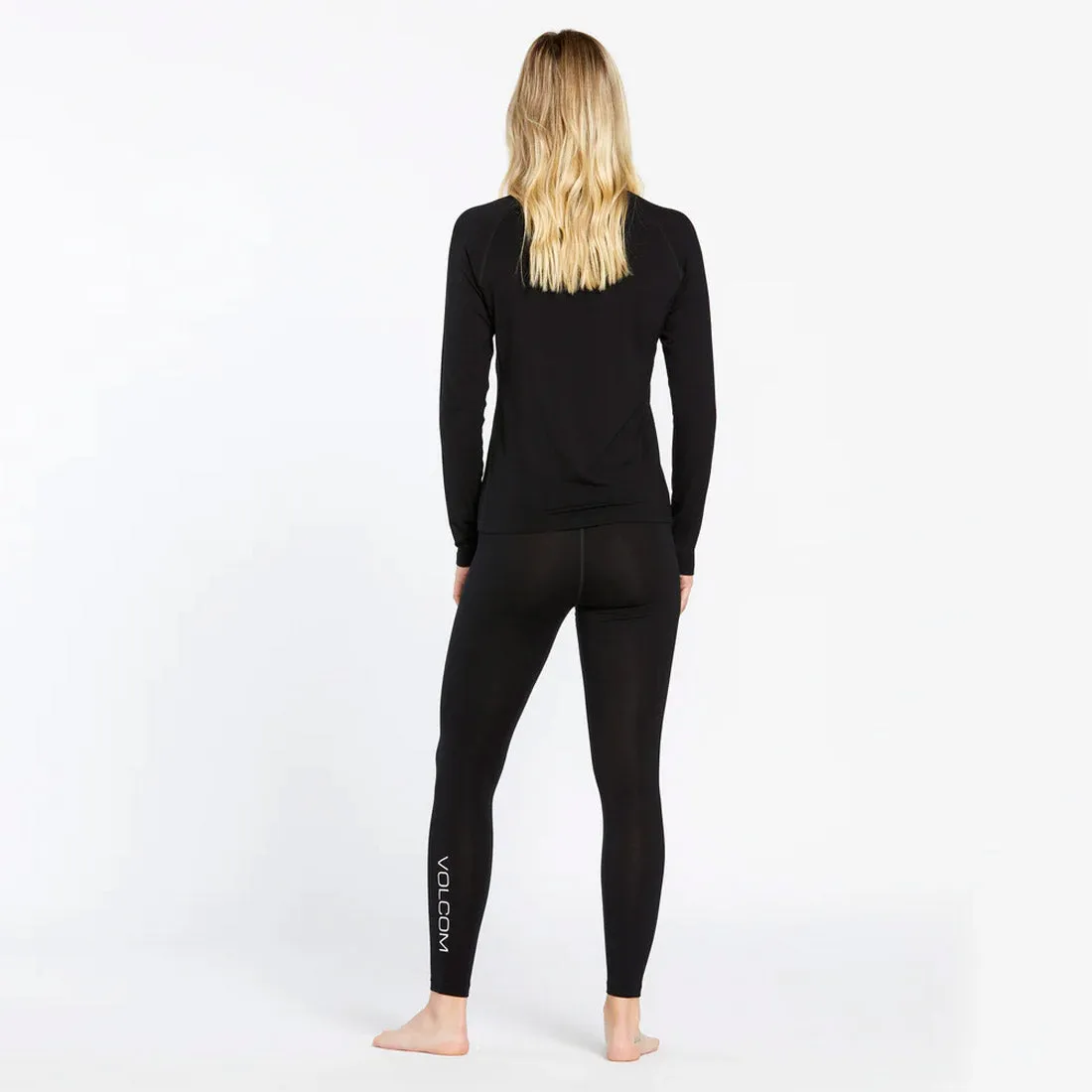 VOLCOM Women's Merino Blend Base Layer Pant - Black