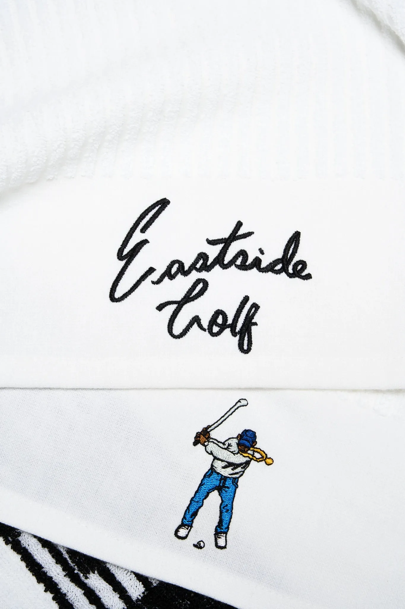 White Black Be Authentic Towel