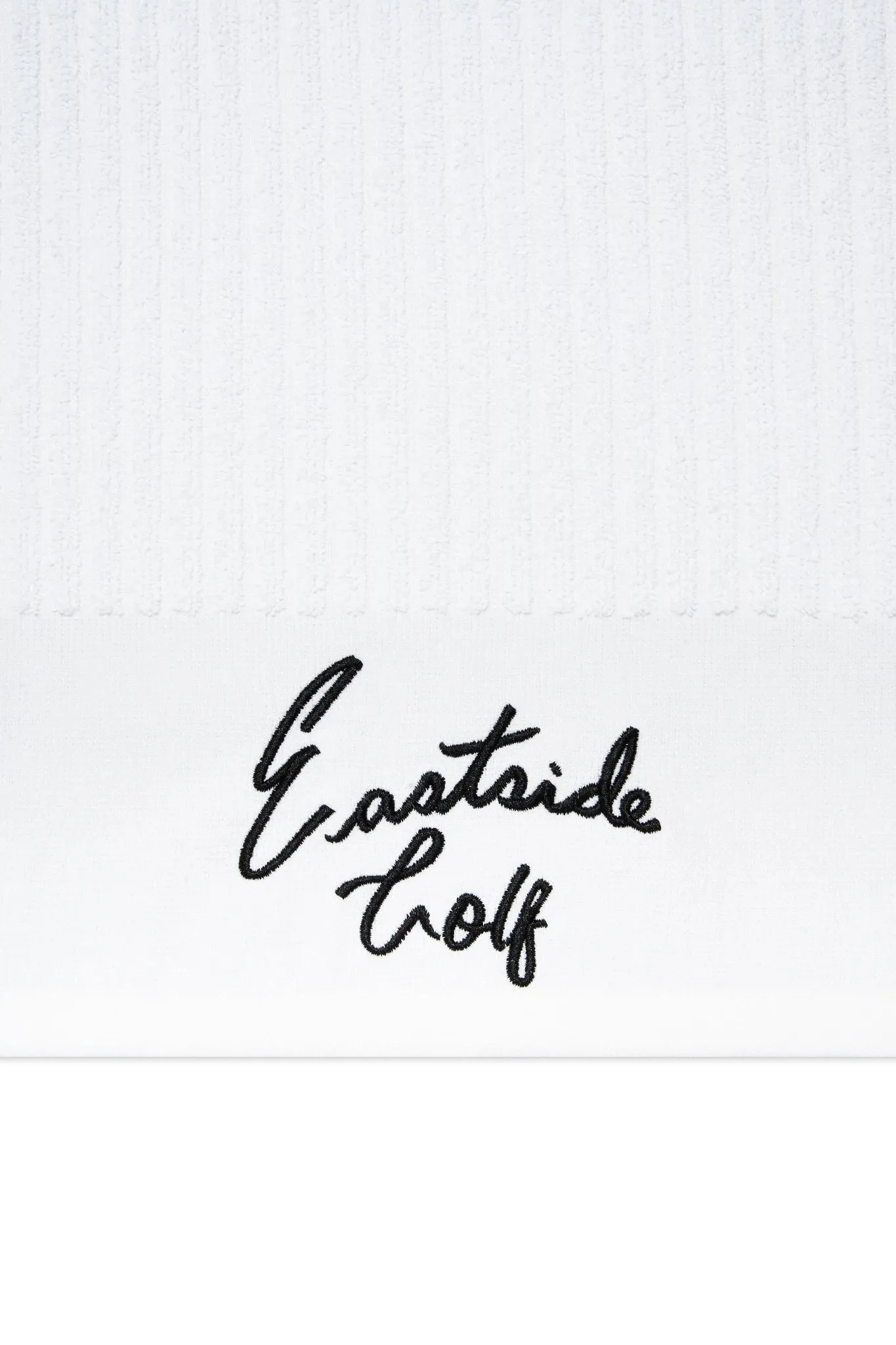 White Black Be Authentic Towel