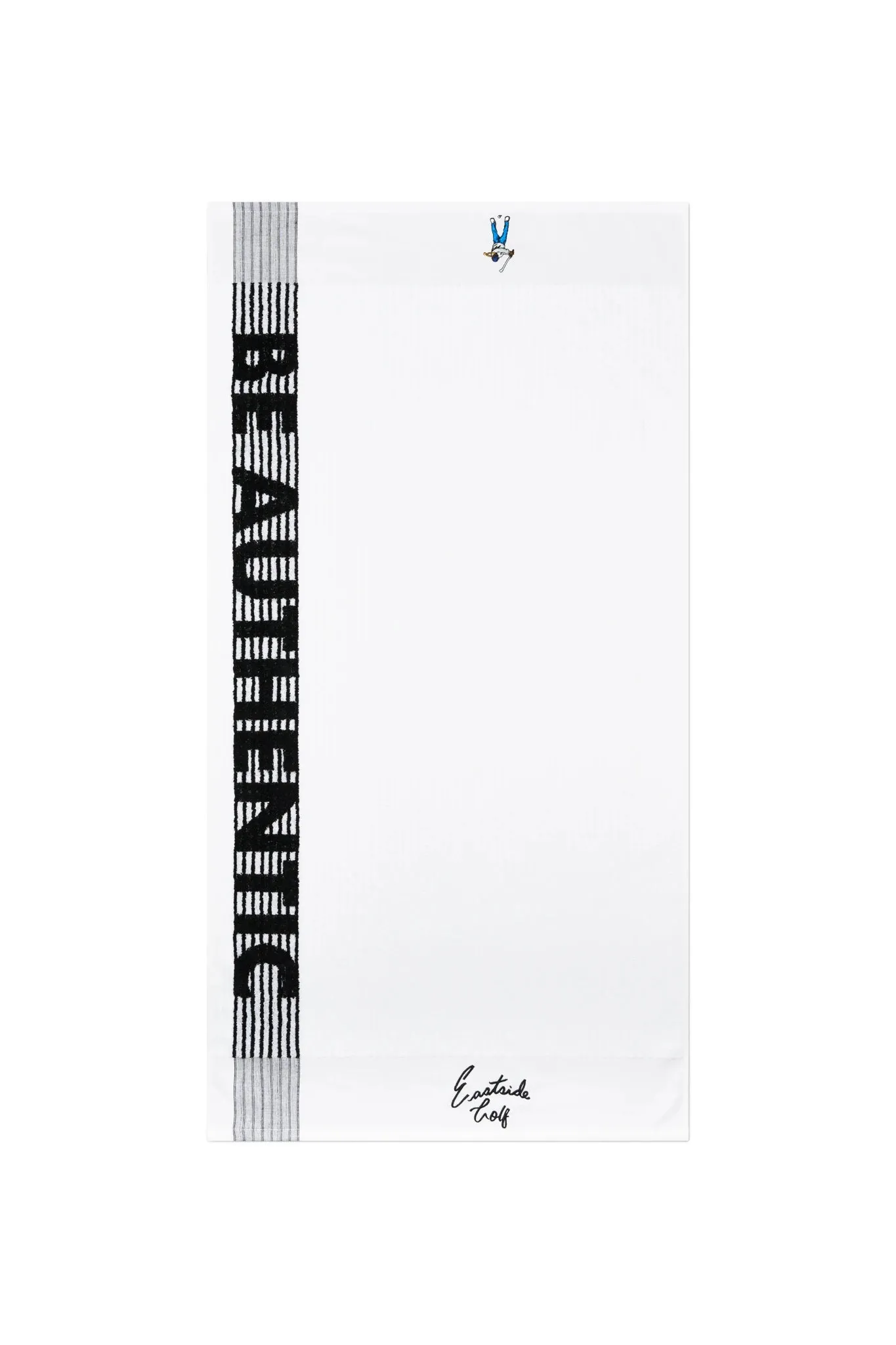 White Black Be Authentic Towel