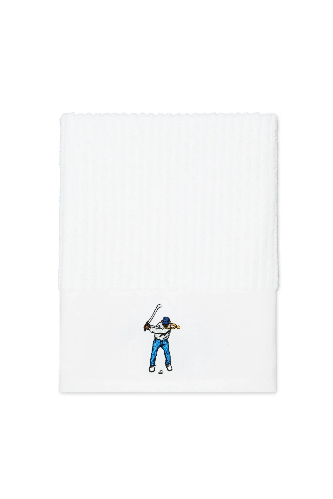 White Black Be Authentic Towel